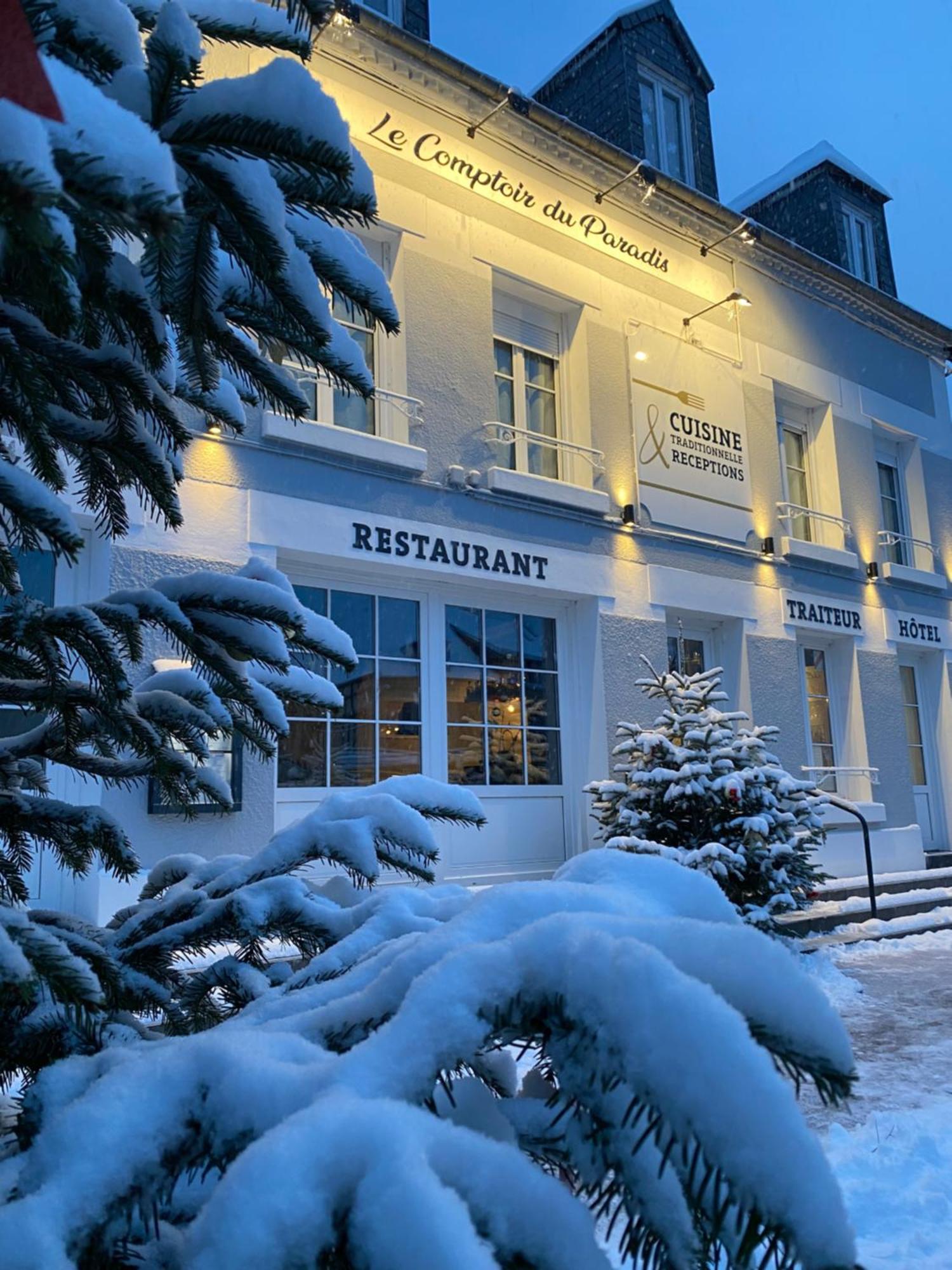 Le Comptoir Du Paradis La Ferté-Frênel Exterior foto